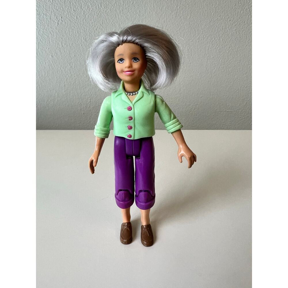 Loving Family Grandmother Grandma Nana Figure Dollhouse Doll Mattel 2006